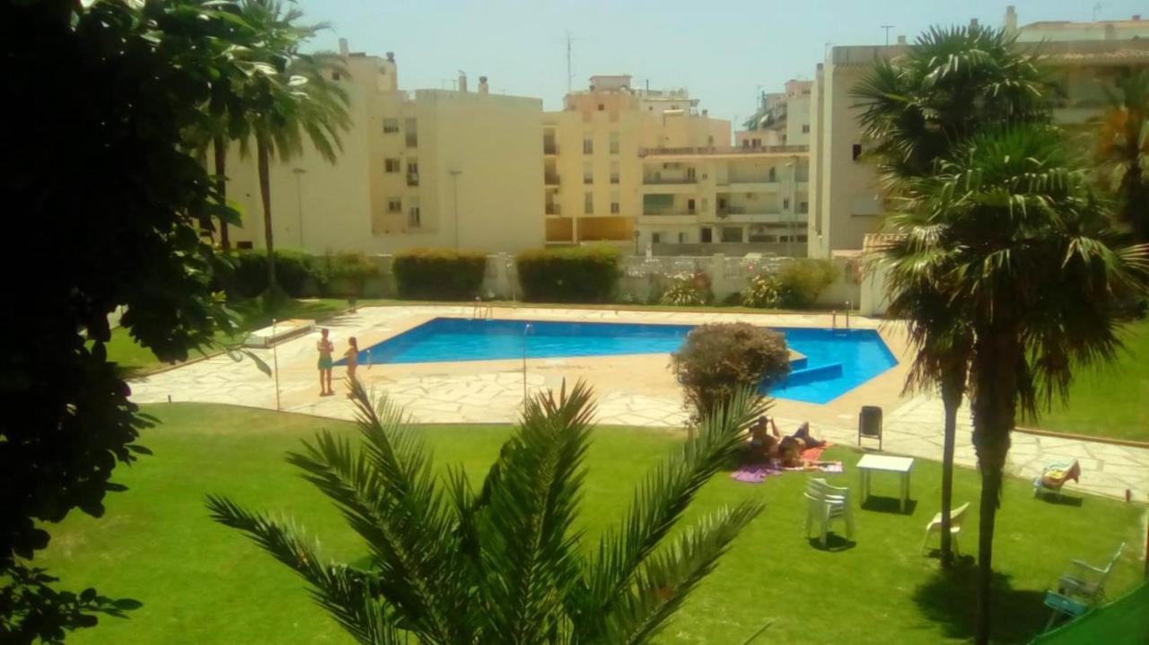 Luminoso Apartamento Playa Torrecilla. Con Piscina Nerja Buitenkant foto