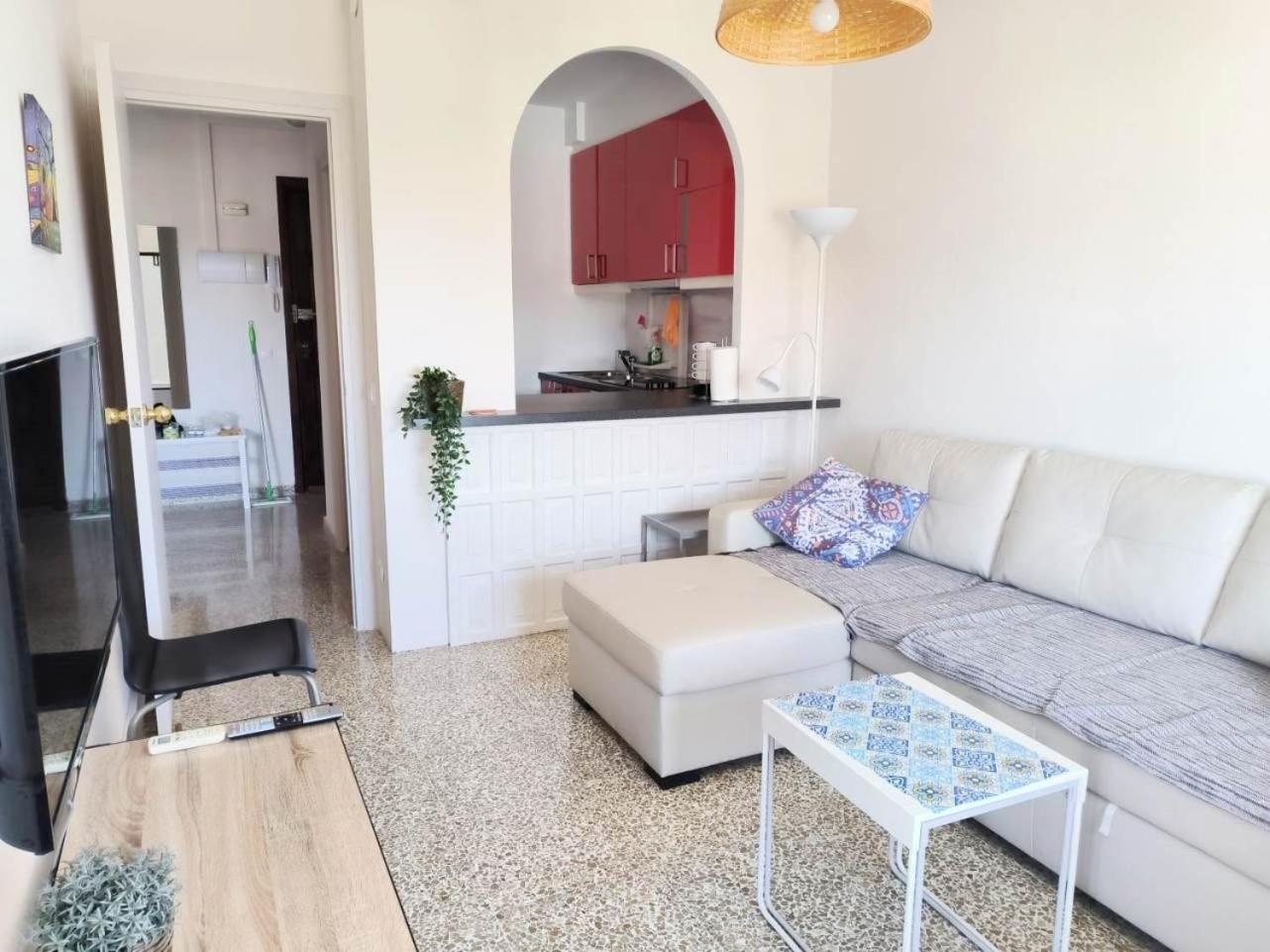 Luminoso Apartamento Playa Torrecilla. Con Piscina Nerja Buitenkant foto